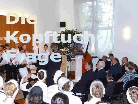 DIE KOPFTUCHFRAGE! Stellungnahme zu einem heißen Eisen. Von Dr. Lothar Gassmann