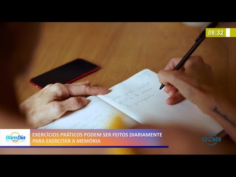 Exercícios práticos podem ser feitos diariamente para exercitar a memória 12 04 2021