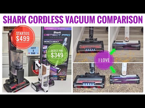 NEW! Shark Detect Pro vs Shark Stratos Cordless Vacuum Comparison   --  Best Shark Vacuum?