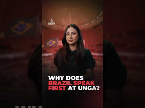 Why does Brazil get to speak first at UNGA? | #ajshorts
