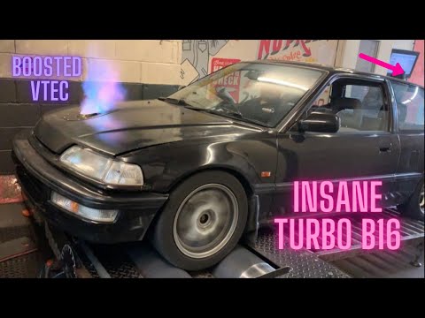 Insane Honda Civic EF Forged B16 Massive Power