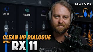 Video thumbnail for How to remove background noise with RX 11 + audio post production tips | iZotope by iZotope, Inc.