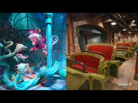 Mystic Manor Dark Ride | A Monkey Trackless Dark Ride | Disneyland 2025