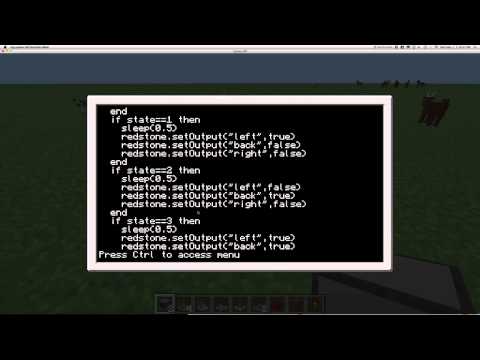 Computercraft Lua Minecraft Vid 2 Tutorial