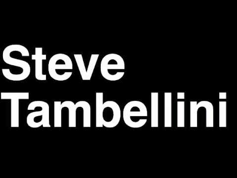 How to Pronounce Steve Tambellini Edmonton Oilers NHL Hockey GM General Manager Interview Fired