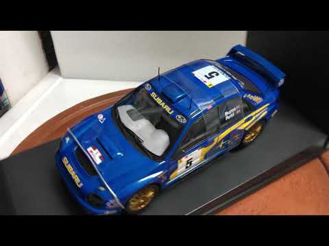 1/18 Diecast AUTOArt Subaru Impreza 2001 Burns/Reid Rally Portugal #5 80191 FOR SALE WRC WRX Rally