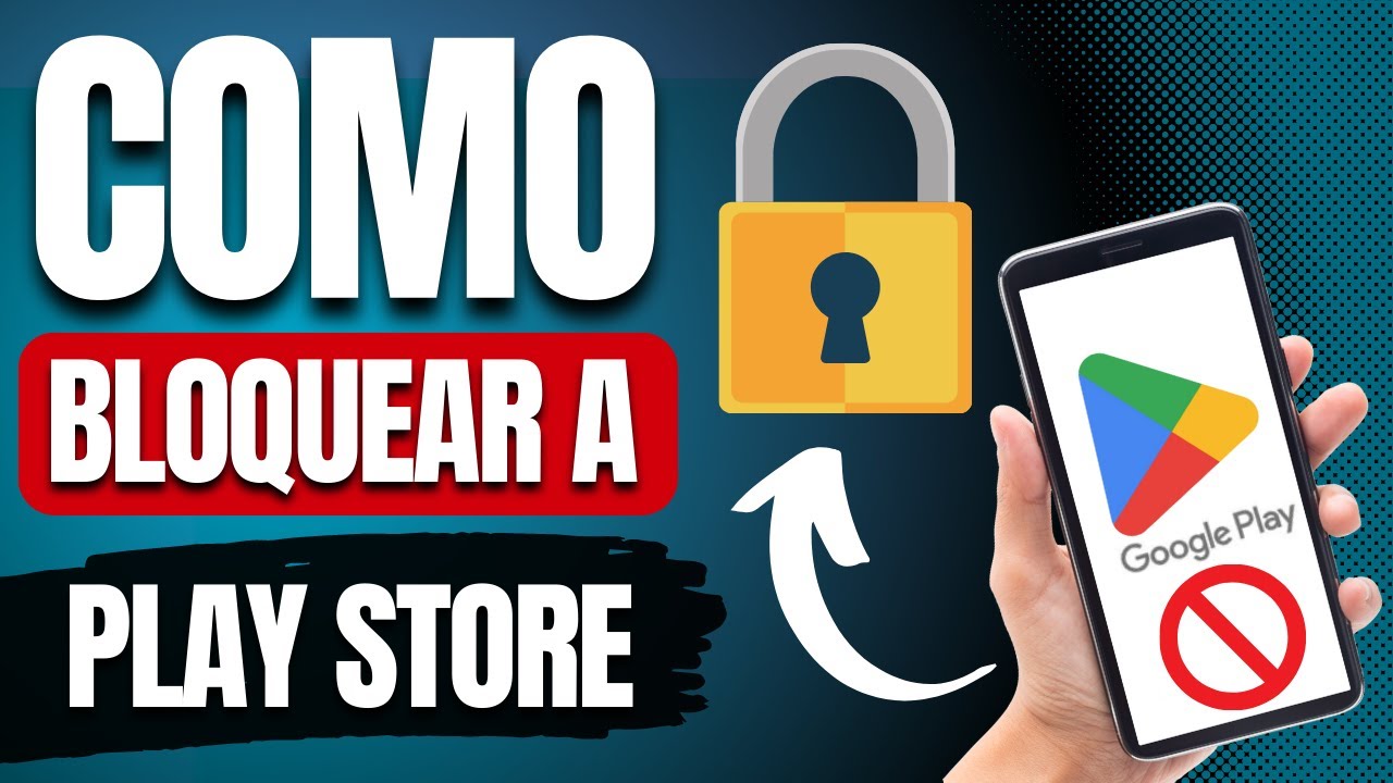 Como BLOQUEAR a Play Store com SENHA para NÃO PERMITIR baixar aplicativos e Jogos