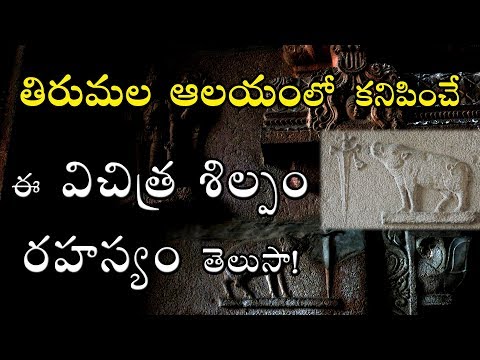 తిరుమలలో కనిపించే ఈ విచిత్రమైన గుర్తు వెనుక రహస్యం | Tirumala Sri Venkateswara temple secrets