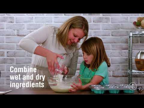 mini classic vanilla bundt cakes