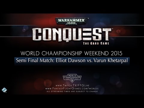 Worlds 2015 Warhammer 40,000 Conquest Semi Final