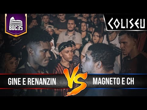 (CLIMA TENSO) CH (ES) E MAGNETO X GINE E RENANZIN (SP) - 1° FASE - BATALHA DO COLISEU EDIÇÃO #35