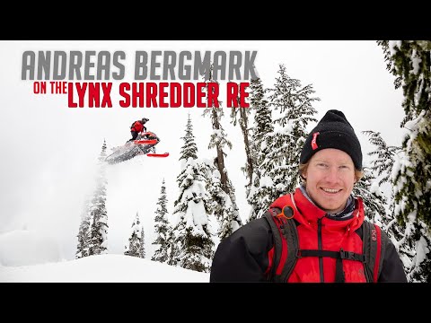 Andreas Bergmark goes BIG on the Lynx Shredder RE