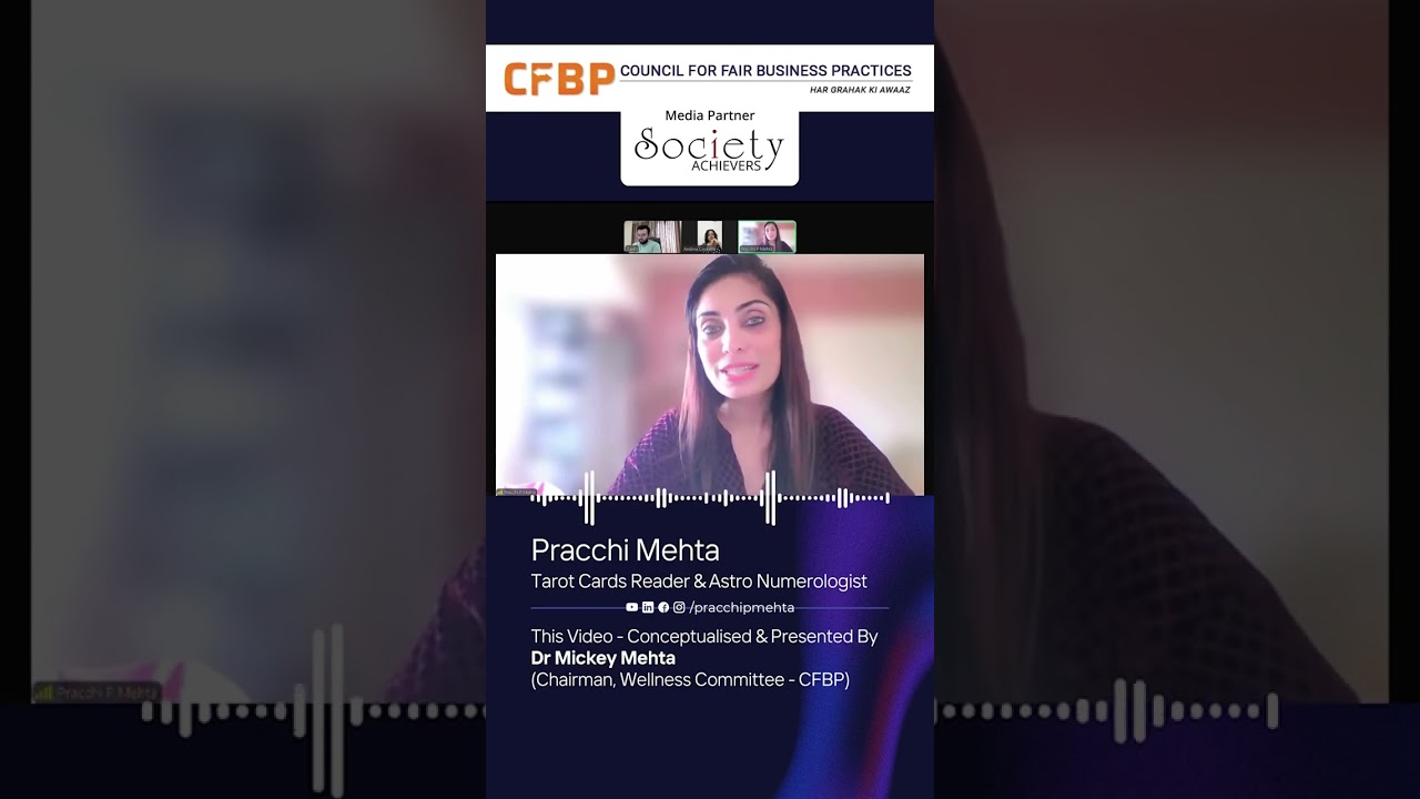 Tarot, Numerology & Wellness: Pracchi P Mehta Shares Her Insights #shorts