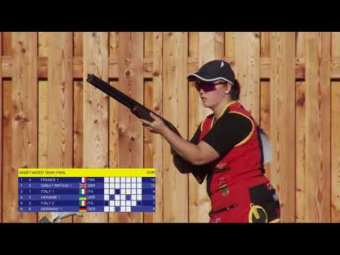 2018 European Championship Shotgun, Leobersdorf, Austria - Skeet Mixed Team Final