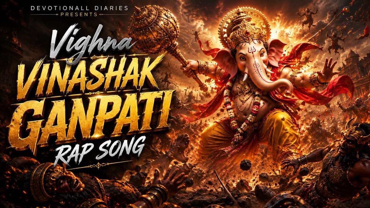 Vighna Vinashak Ganpati 🔥 | Ganpati Bappa Morya | Ganpati Rap Song | Powerful Devotional Rap 2026