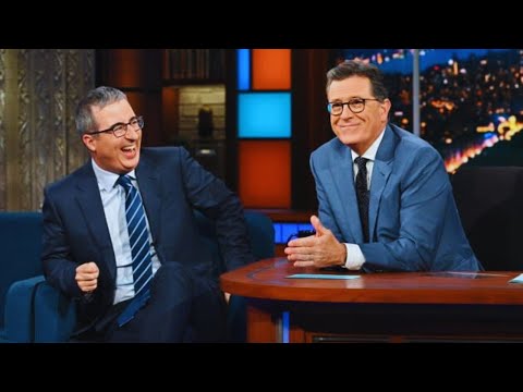 John Oliver Heartbroken by Stephen Colbert's Late Show Cancellation