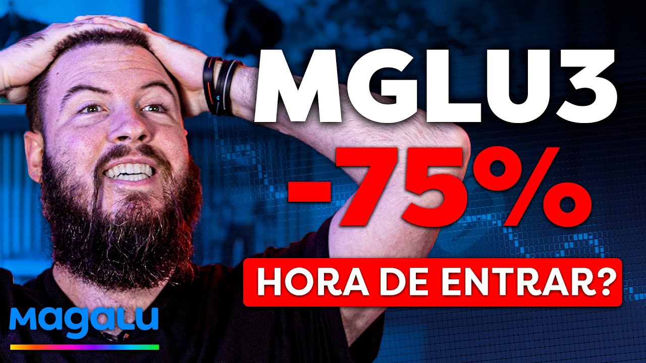 A QUEDA DE MGLU3! | OPORTUNIDADE OU O FIM DE MAGALU?