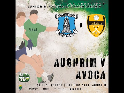 JDFC Final | Aughrim v Avoca