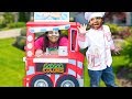 GOO GOO GAGA PRETEND PLAY WITH FOOD TRUCK Family Learn Manners And Eat Healthy