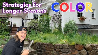 Grow a NONSTOP COLOR Garden! Here's 5 Tips