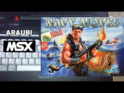 Navy Moves (1988, MSX, Dinamic)