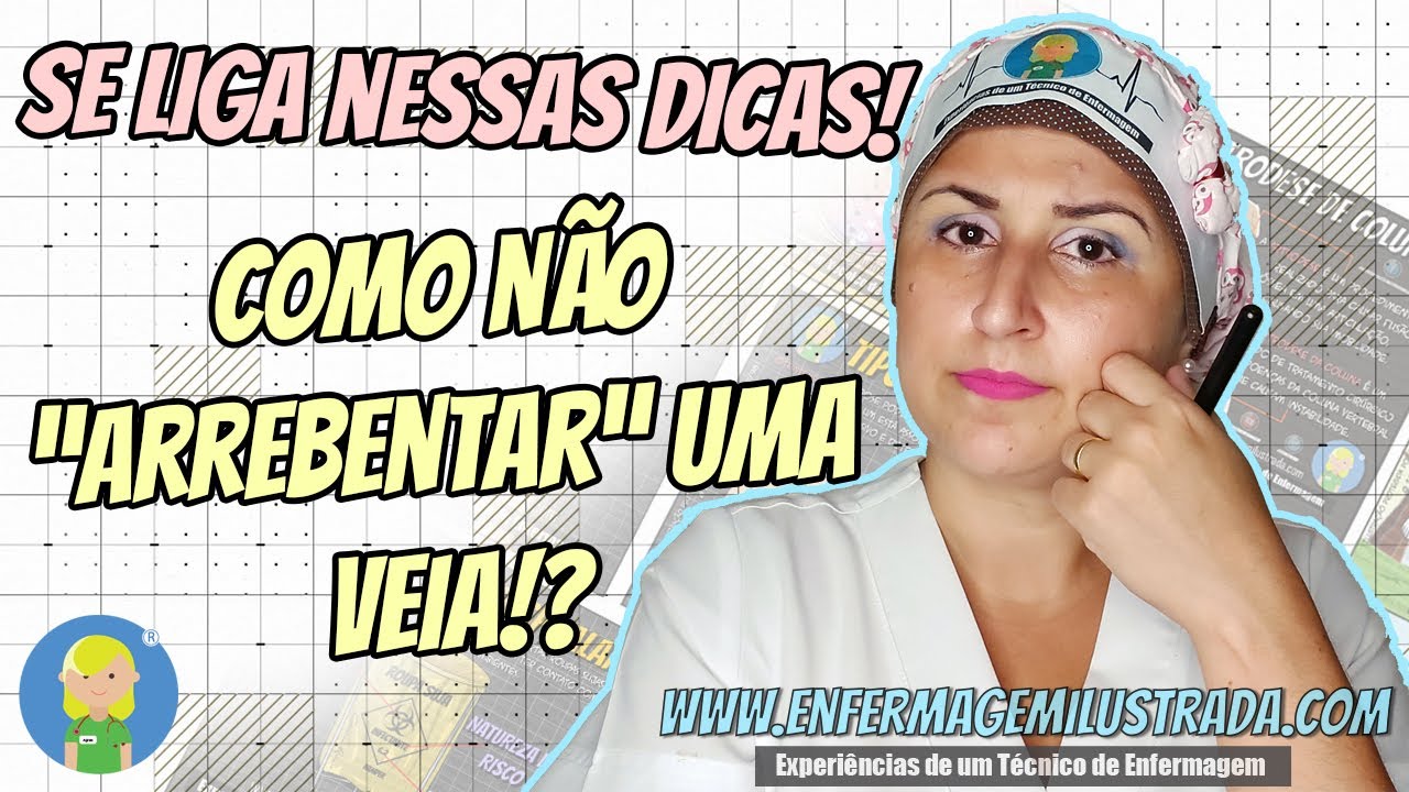 Se liga nessas DICAS de como não "ARREBENTAR" uma Veia!