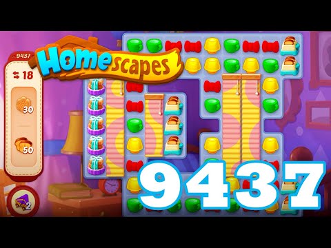 Homescapes Level 9437 HD | 3 - match puzzle game | Gameplay Walkthrough | android | GameGo Game IOS