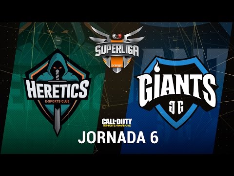 TEAM HERETICS vs GIANTS GAMING - #SuperligaOrangeCOD6 - Jornada 6 - T12