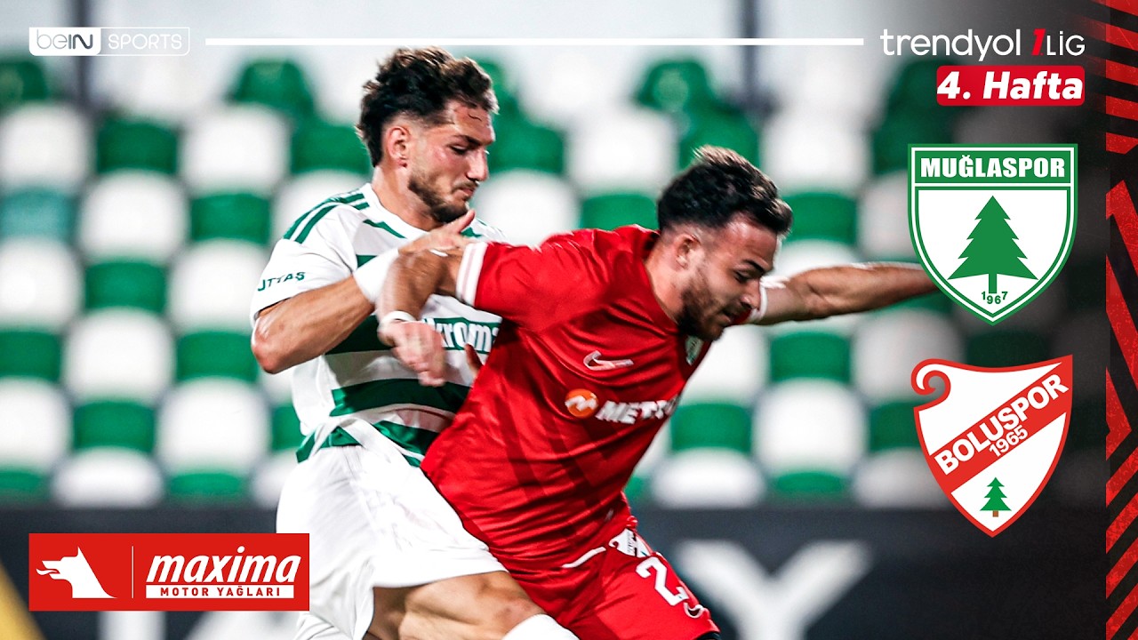 Muğlaspor vs. Boluspor | Week 4 Match HIGHLIGHTS | Trendyol 1. Lig - 2026/27
