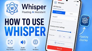 Video tutorial on using Whisper🩵