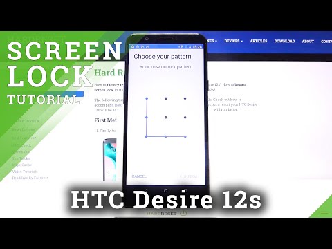 How to Set Up Screen Lock in HTC Desire 12s – Pick Locking Method