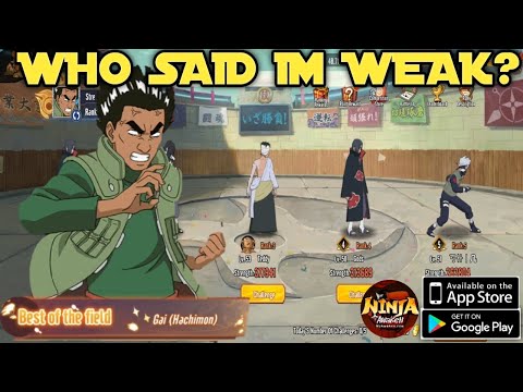 Ninja Awaken Global |Gai SS Ninja [SHOWCASE] Konoha Awaken Naruto Game |Android & IOS Game Mobile
