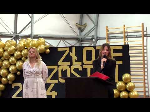Aleksandra Pliszka (matura 2024) żegna swoją szkołę.