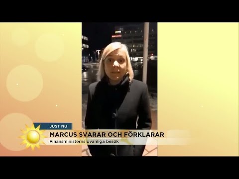 Här besöker finansministern hemlösa - Nyhetsmorgon (TV4)