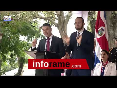 Diego Miranda dispara fuerte contra Laura Fernández en su discurso de Independencia