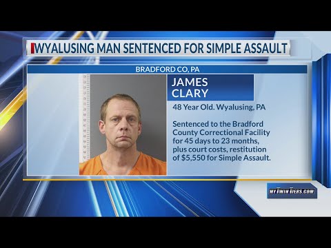 Wyalusing man sentenced for simple assault