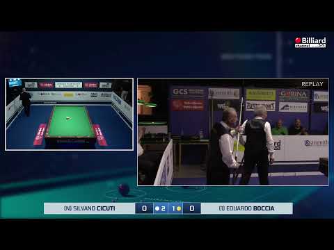 Cicuti Silvano VS Boccia Umberto - Campionati Italiani 2018/2019