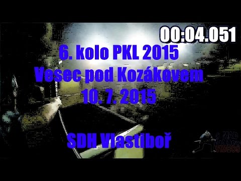 6. kolo PKL 2015 - Vesec p. Kozákovem - SDH Vlastiboř