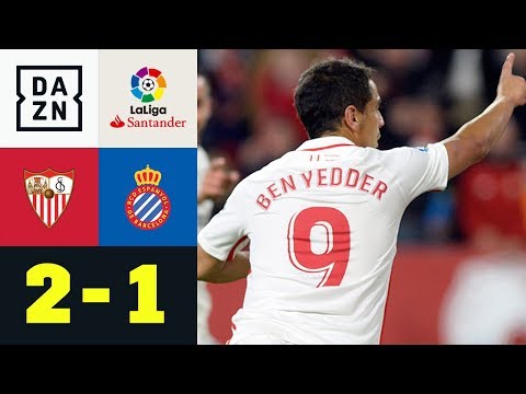 Ben Yedder lupft Sevilla kurz vor Ende ins Glück: Sevilla - Espanyol 2:1 | LaLiga | DAZN Highlights