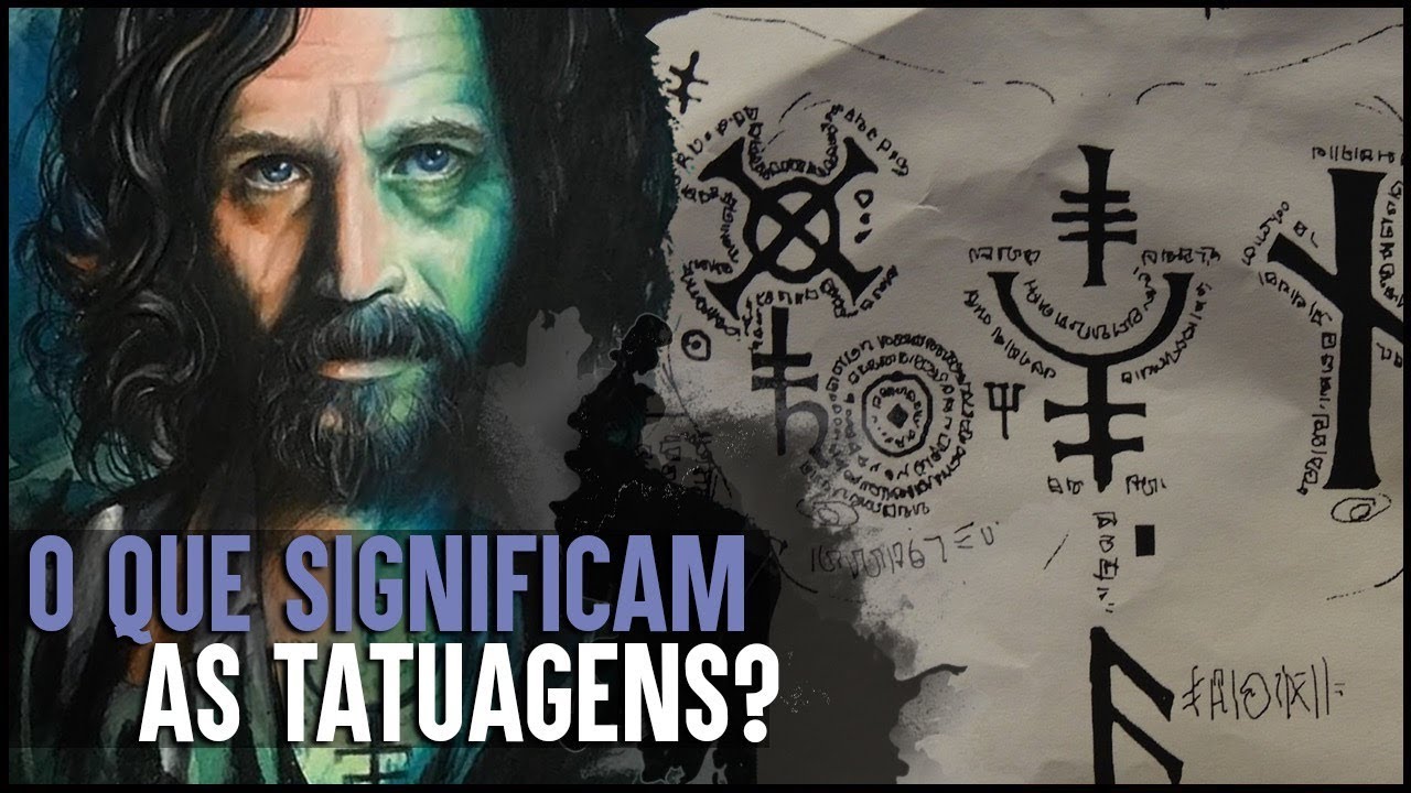 O SEGREDOS ESCONDIDOS NAS TATUAGENS DE SIRIUS BLACK