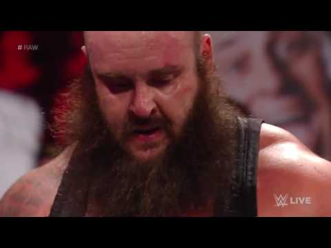 Seth Rollins vs  Braun Strowman  Raw, Dec  26, 2016