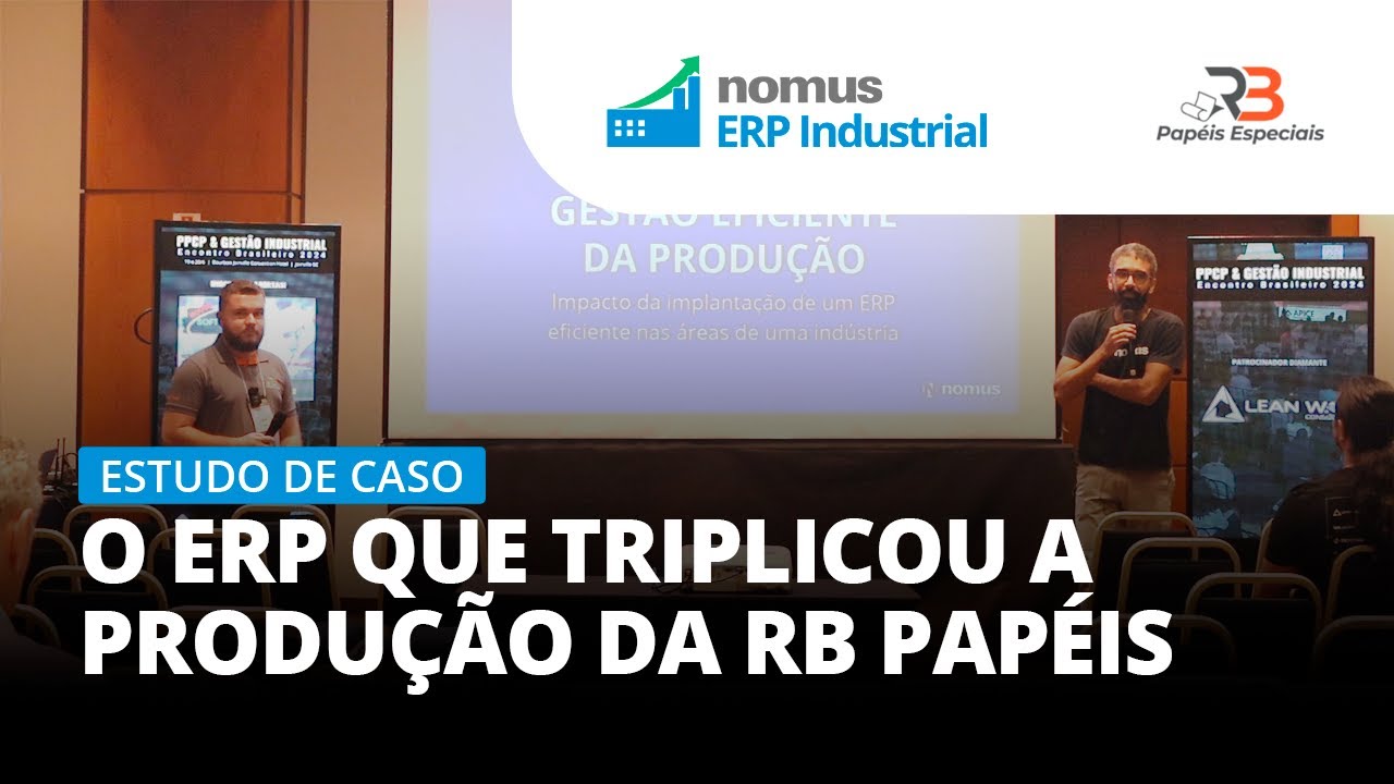 Do Desafio ao Sucesso: O ERP da Nomus e a Revolução na RB Papéis | Caso de Sucesso (AO VIVO)
