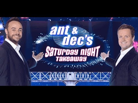 Paul Mac live on Ant `n Decs saturday night takeaway !!