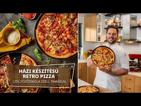, title : 'Iskolakezdés 3. 🎒 Házi készítésű retro pizza 🎒 - Lidl Főzőiskola Széll Tamással'
