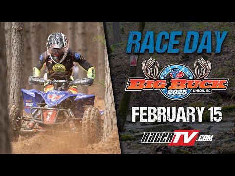 2025 GNCC Racing Live | VP Racing Big Buck | Round 1 - ATV's