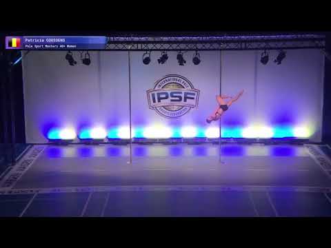 Masters 40+ Women Patricia Goussens of Belgium - Prelim 2017 World Pole Sports Championships