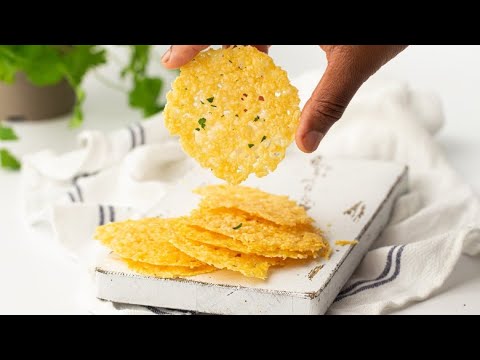 Keto Parmesan Crisps Recipe