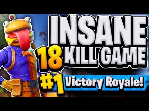INSANE 18 Frag Game! Solo Duos! Fortnite Battle Royale