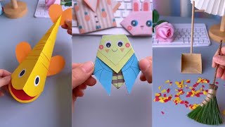 Top 5 Amazing Paper Crafts || #handicrafts #diy #craft