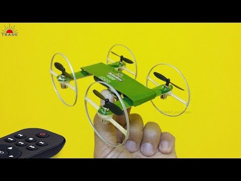How to make a mini DRONE at home that can Flying 100% Video